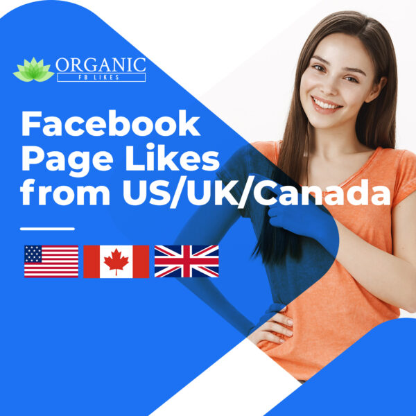 Facebook USA/UK/Canada Page Likes